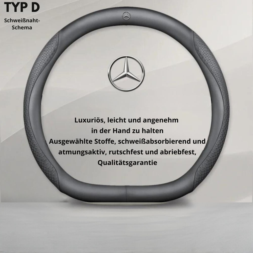Personalisierte Lederabdeckung für das Auto-Lenkrad