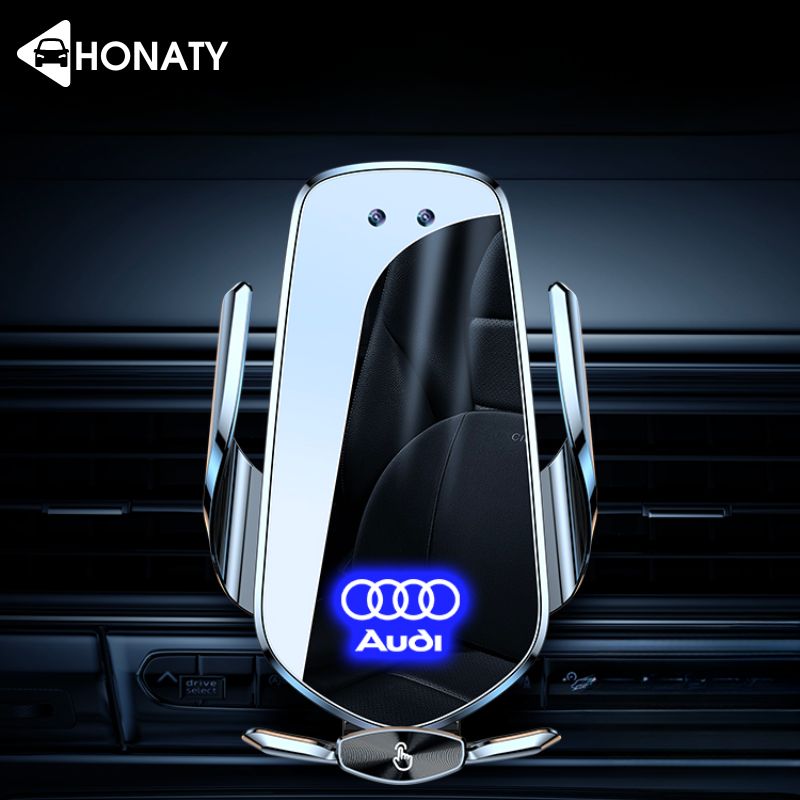 Halterung mit individuell angepasstem kabellosem Laden