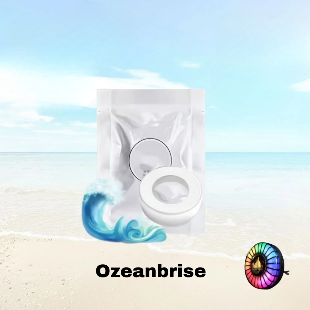 Musikrhythmus-LED-Auto-Licht mit Logo (mit Aromadiffusor)