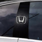2x Autoaufkleber für Fensterscheibe mit Logo