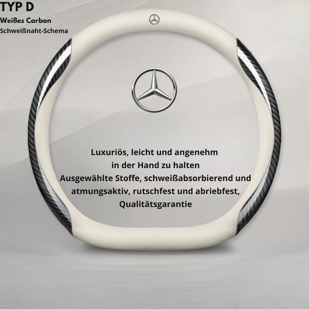 Personalisierte Lederabdeckung für das Auto-Lenkrad