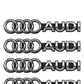 Pack 4 - 3D Auto-Dekorationsaufkleber