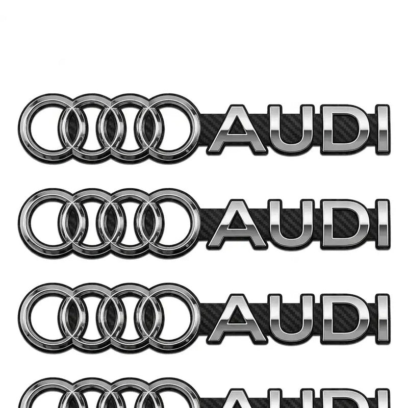 Pack 4 - 3D Auto-Dekorationsaufkleber