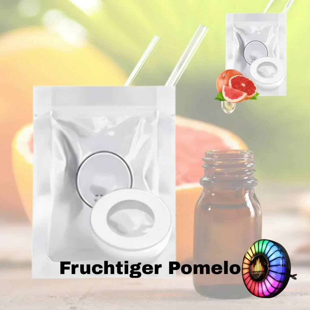 Musikrhythmus-LED-Auto-Licht mit Logo (mit Aromadiffusor)