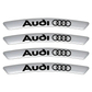 4er-Pack Alufelgen Aufkleber