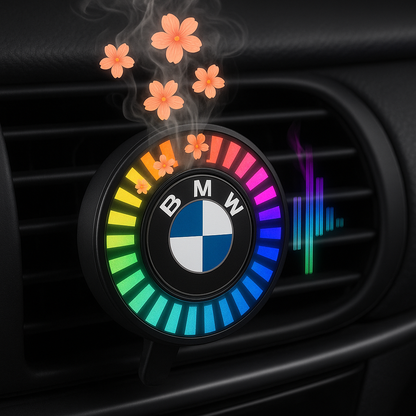 Musikrhythmus-LED-Auto-Licht mit Logo (mit Aromadiffusor)