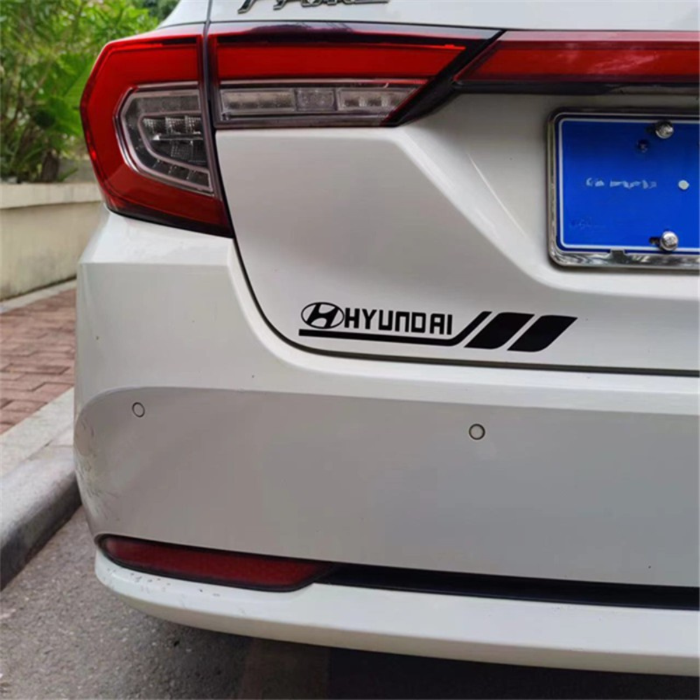 Pack 2 - Personalisierte Autoaufkleber