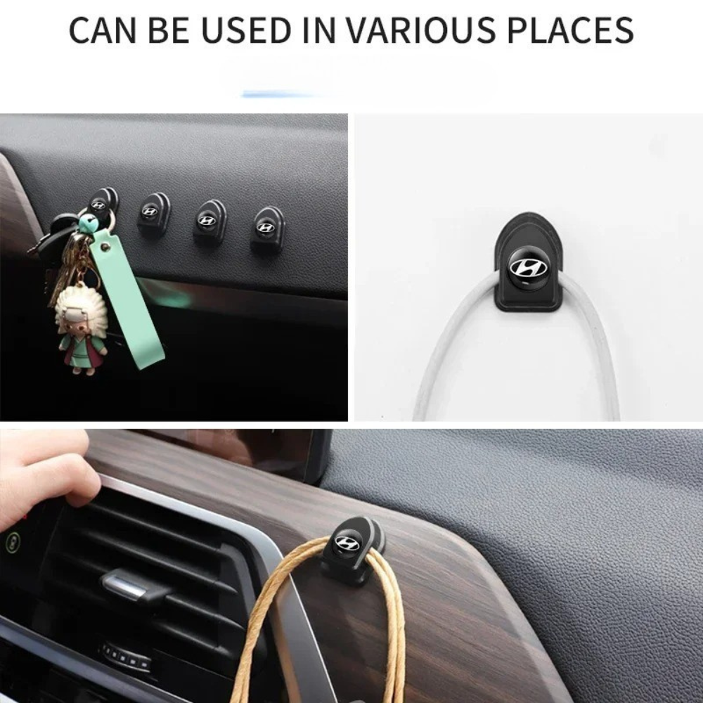 4er-Pack Mini Selbstklebende Haken