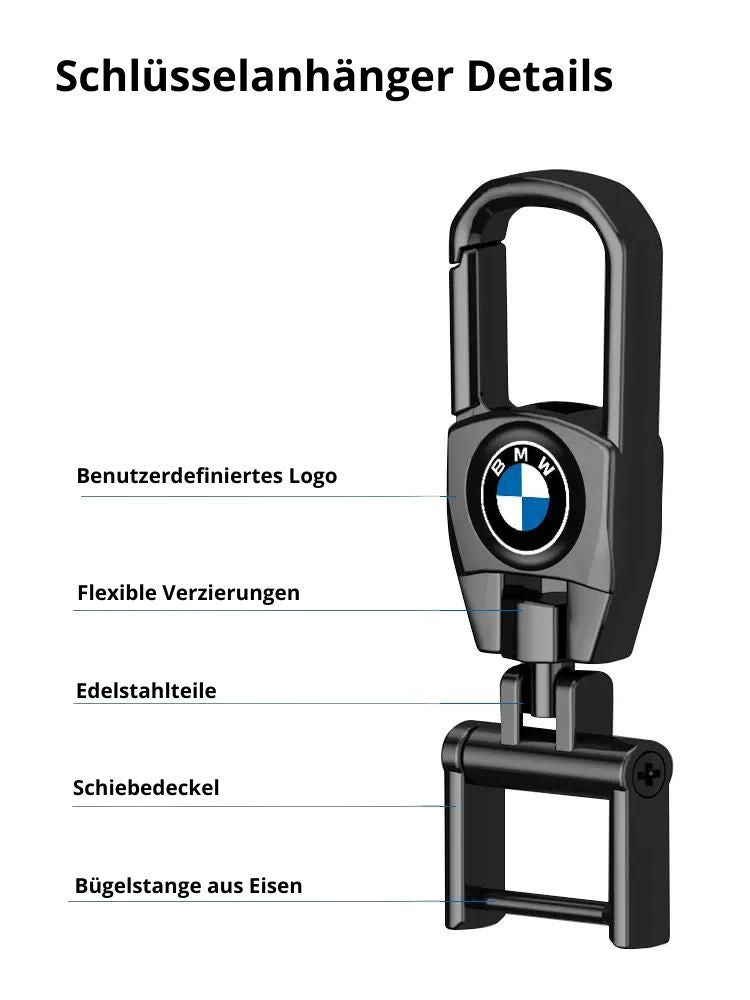 Schlüsselanhänger mit individuellem Diebstahlschutz für Autos