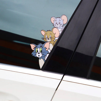 Lustige Autoaufkleber für Fenster