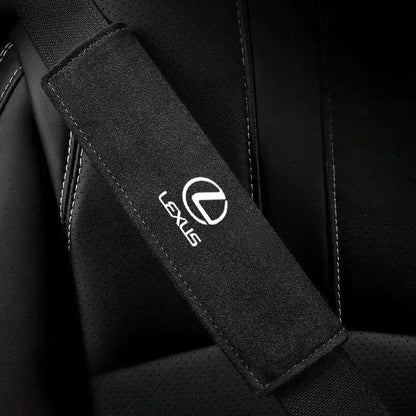 Luxus-Samt-Sicherheitsgurtabdeckung (2 Stück)