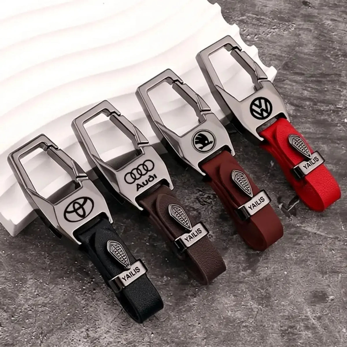Auto-Schlüsselanhänger mit Anhänger-Ring